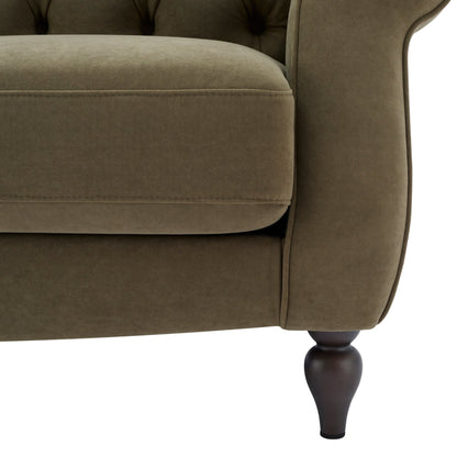 Hebden 2 Seater Sofa - Olive - DUSK