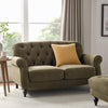 Hebden 2 Seater Sofa - Olive - DUSK