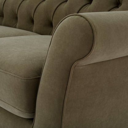 Hebden 2 Seater Sofa - Olive Green - DUSK