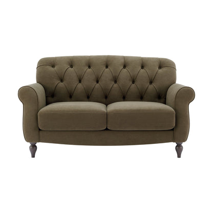 Hebden 2 Seater Sofa - Olive Green - DUSK