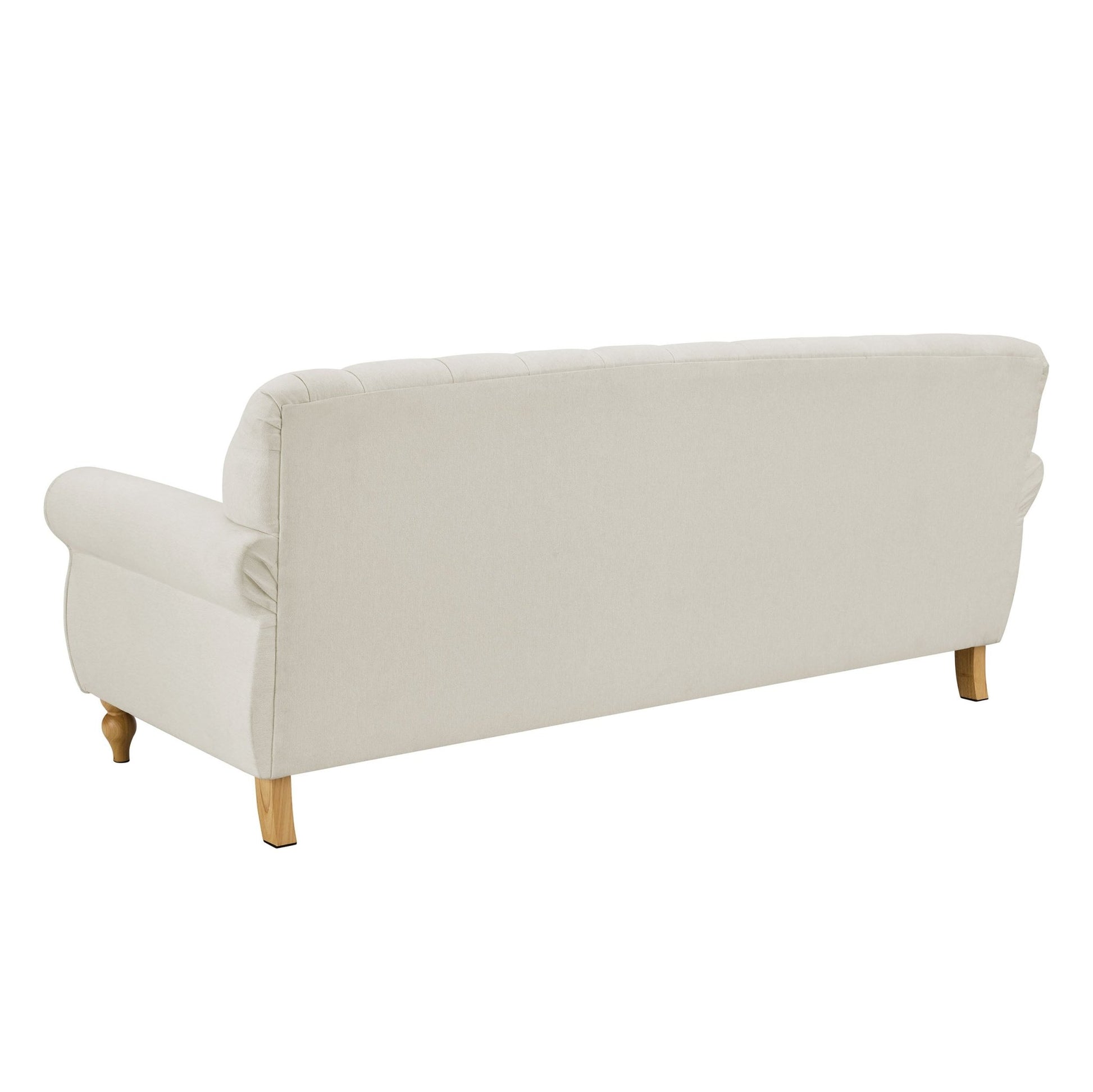 Hebden 3 Seater Sofa - Cream Linen - DUSK