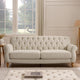 Hebden 3 Seater Sofa - Cream Linen - DUSK