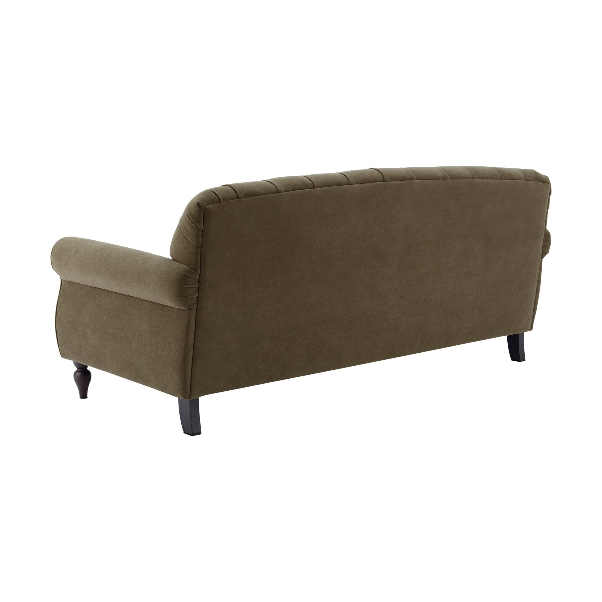 Hebden 3 Seater Sofa - Olive Green - DUSK