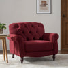 Hebden Armchair - Berry - DUSK