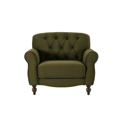 Hebden Armchair - Muted Moss - DUSK
