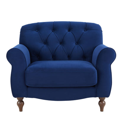 Hebden Armchair - Royal Blue - DUSK
