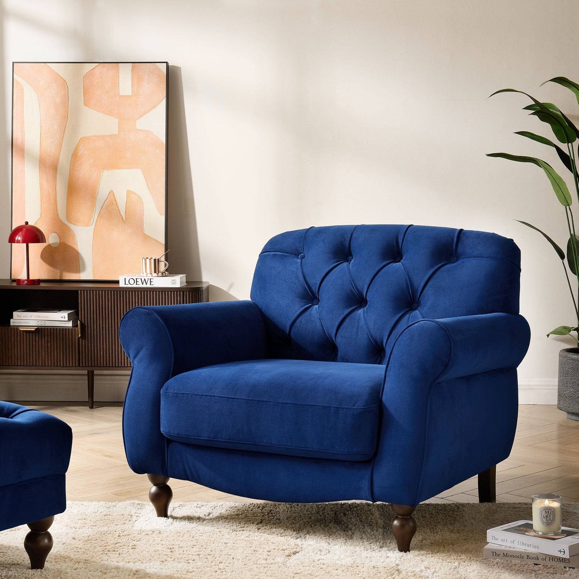 Hebden Armchair - Royal Blue - DUSK