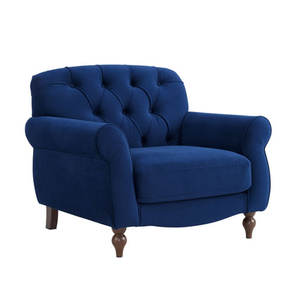 Hebden Armchair - Royal Blue - DUSK