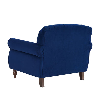Hebden Armchair - Royal Blue - DUSK