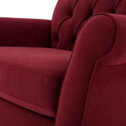 Hebden Loveseat - Berry - DUSK