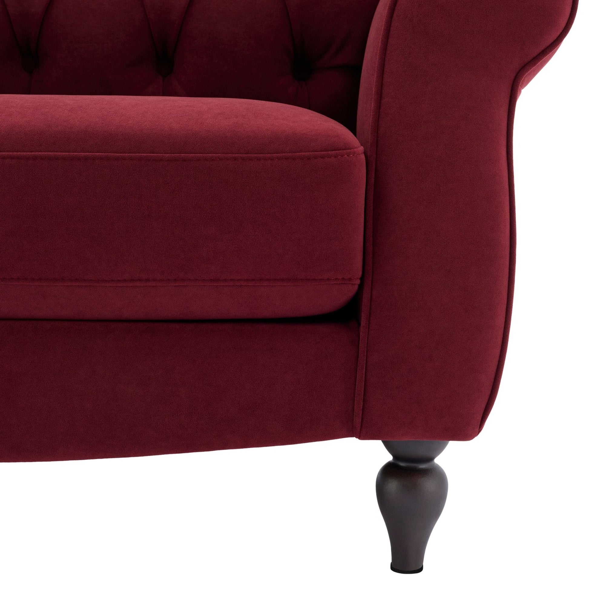 Hebden Loveseat - Berry - DUSK