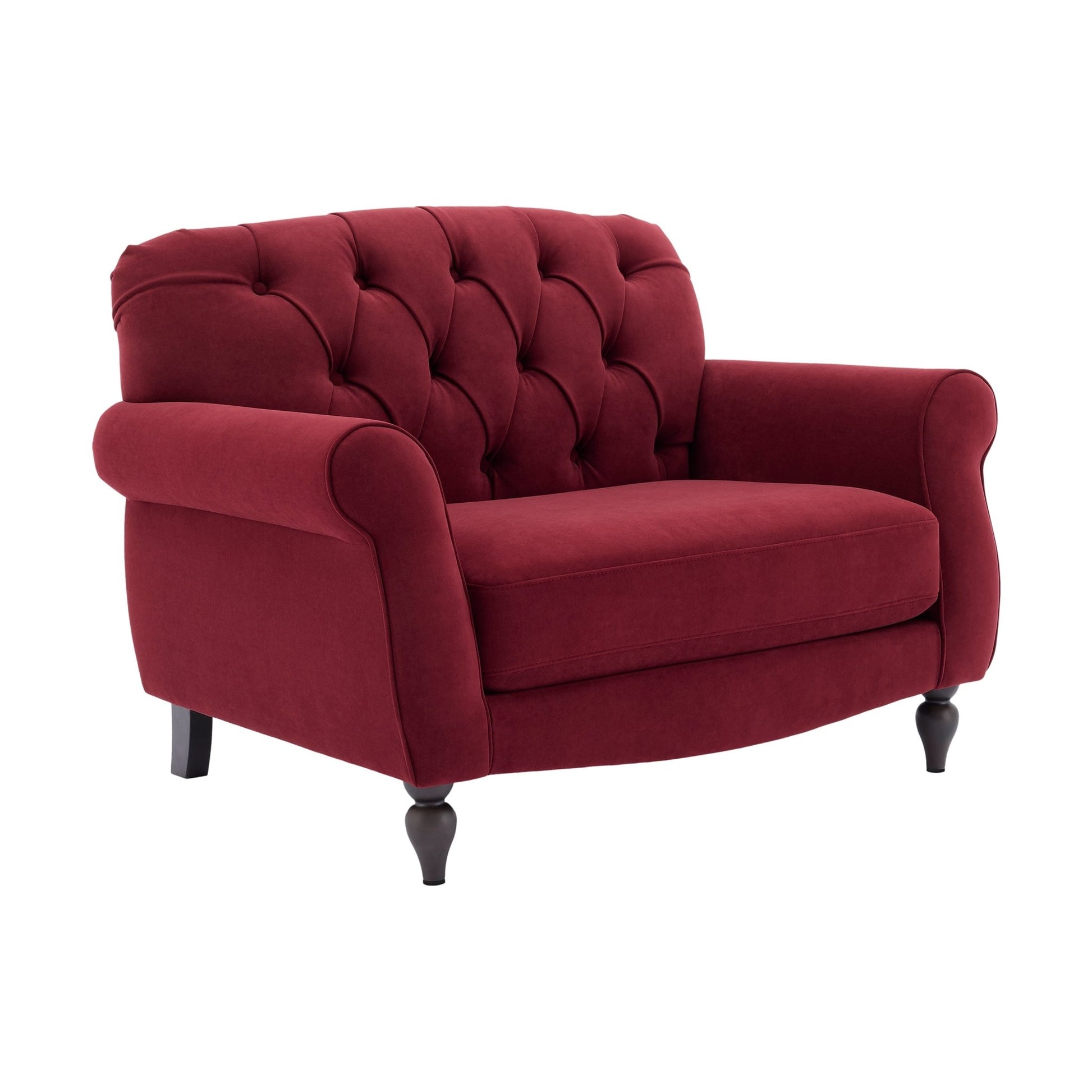 Hebden Loveseat - Berry - DUSK