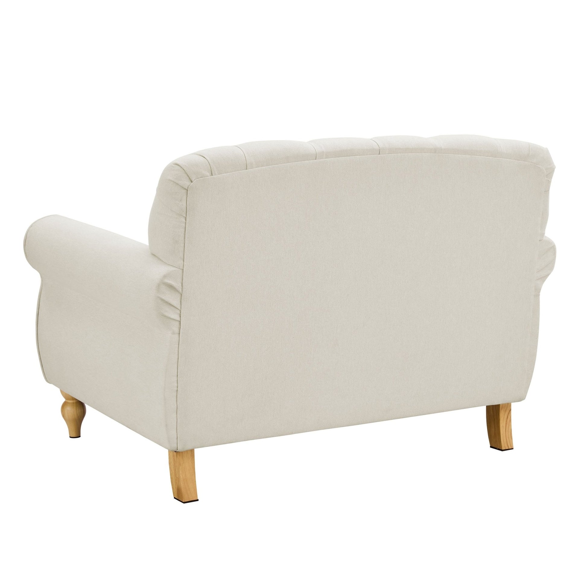 Hebden Loveseat - Cream Linen - DUSK