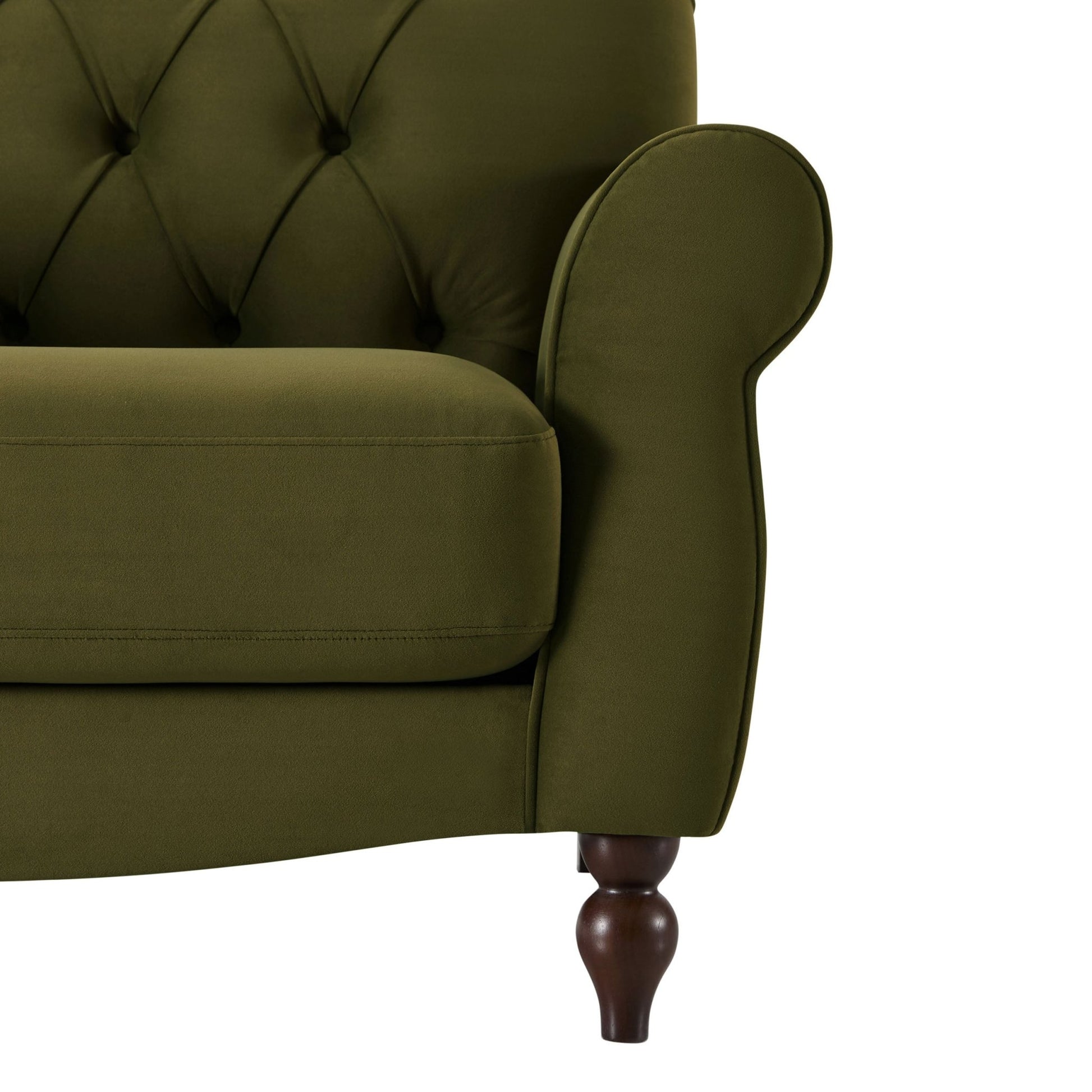 Hebden Loveseat - Muted Moss - DUSK