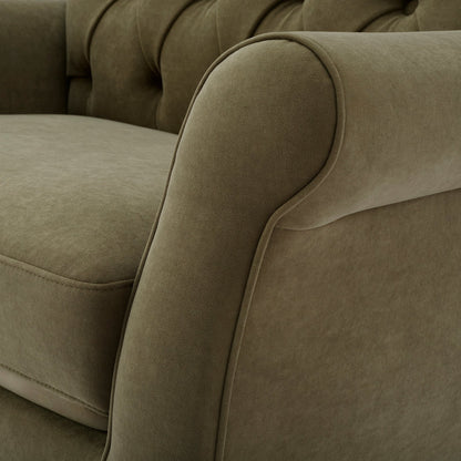 Hebden Loveseat - Olive Green - DUSK