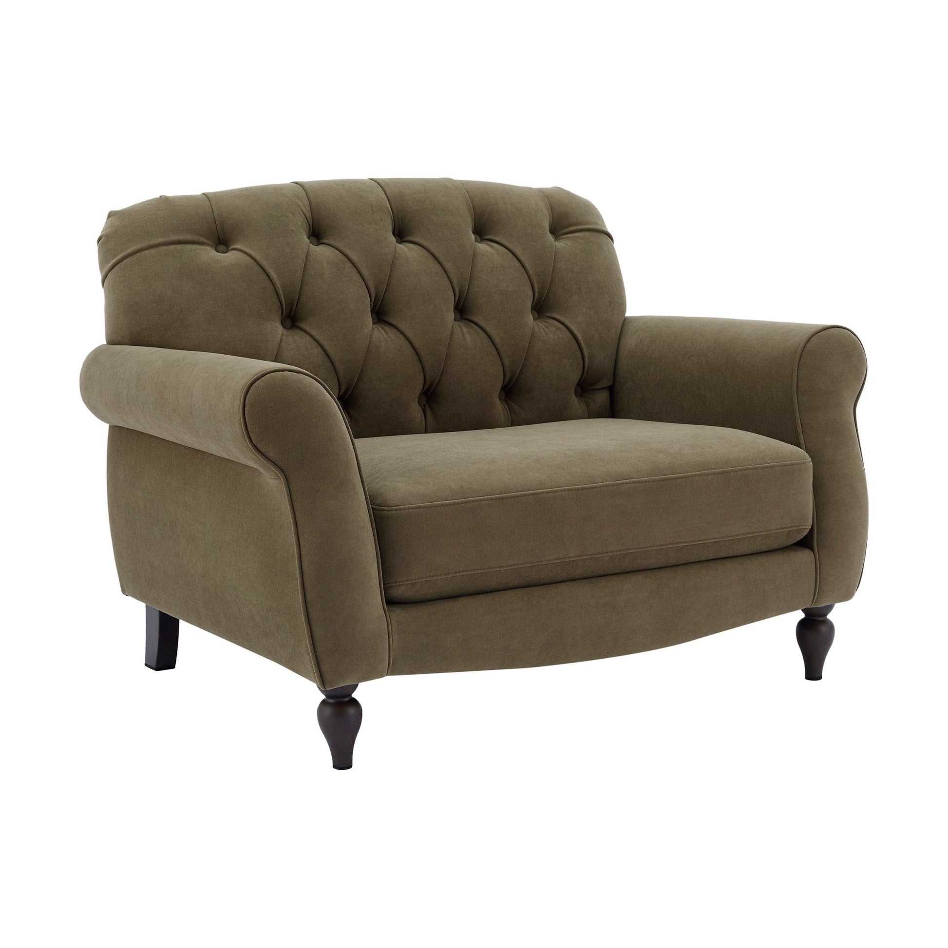 Hebden Loveseat - Olive Green - DUSK