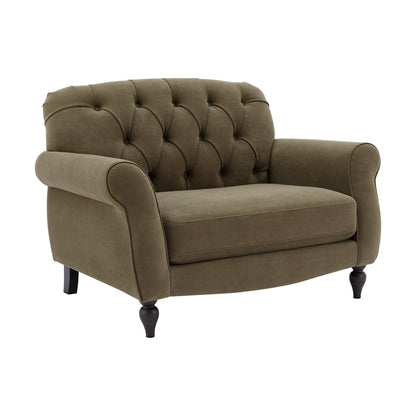 Hebden Loveseat - Olive Green - DUSK