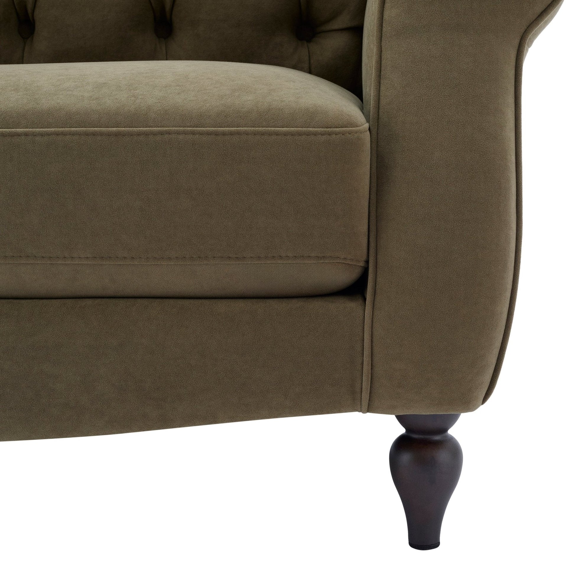 Hebden Loveseat - Olive Green - DUSK