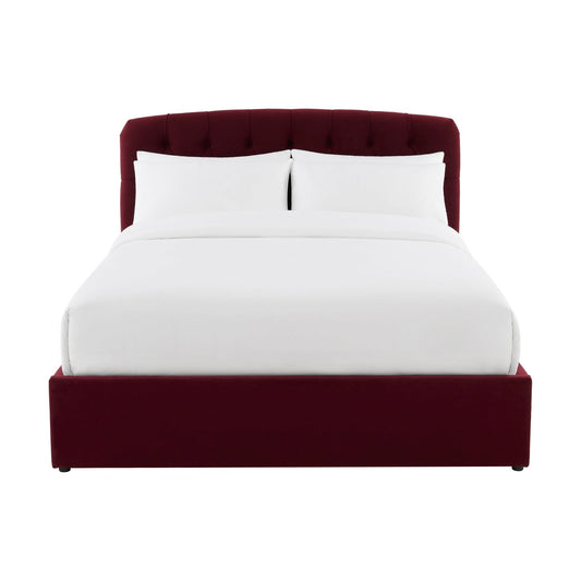 Hebden Ottoman Storage Bed - Berry - DUSK