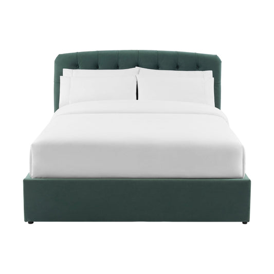 Hebden Ottoman Storage Bed - Green - DUSK