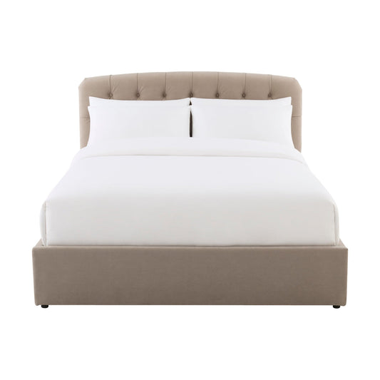 Hebden Ottoman Storage Bed - Sand - DUSK