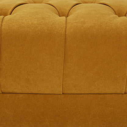 Hebden Pouffe - Mustard - DUSK