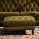 Hebden Pouffe - Muted Moss - DUSK