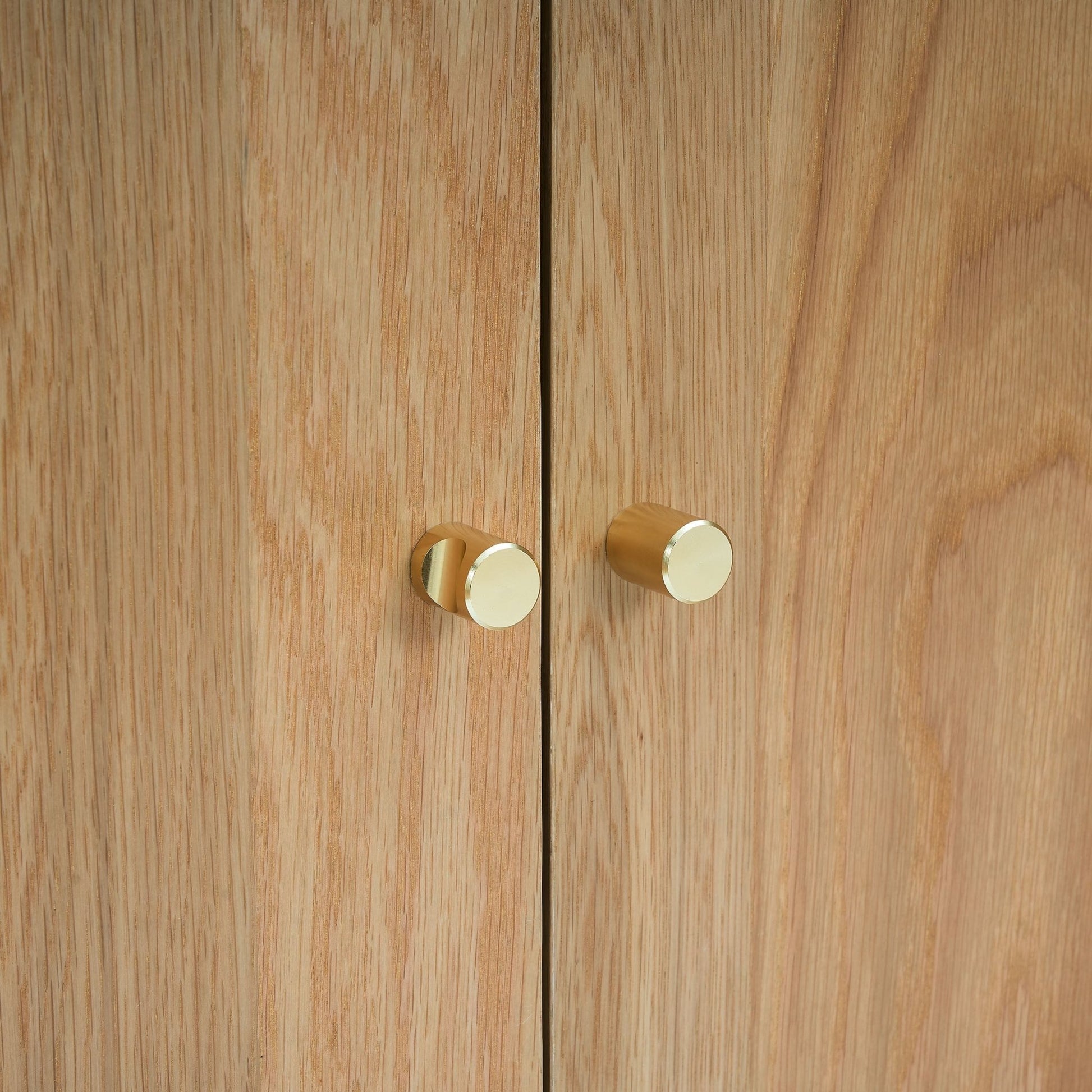 Heidi Oak 2 Door Sideboard - Light Wood - DUSK