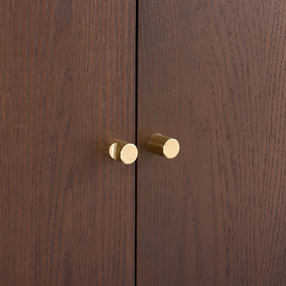 Heidi Oak 2 Door Sideboard - Walnut - DUSK