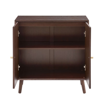 Heidi Oak 2 Door Sideboard - Walnut - DUSK