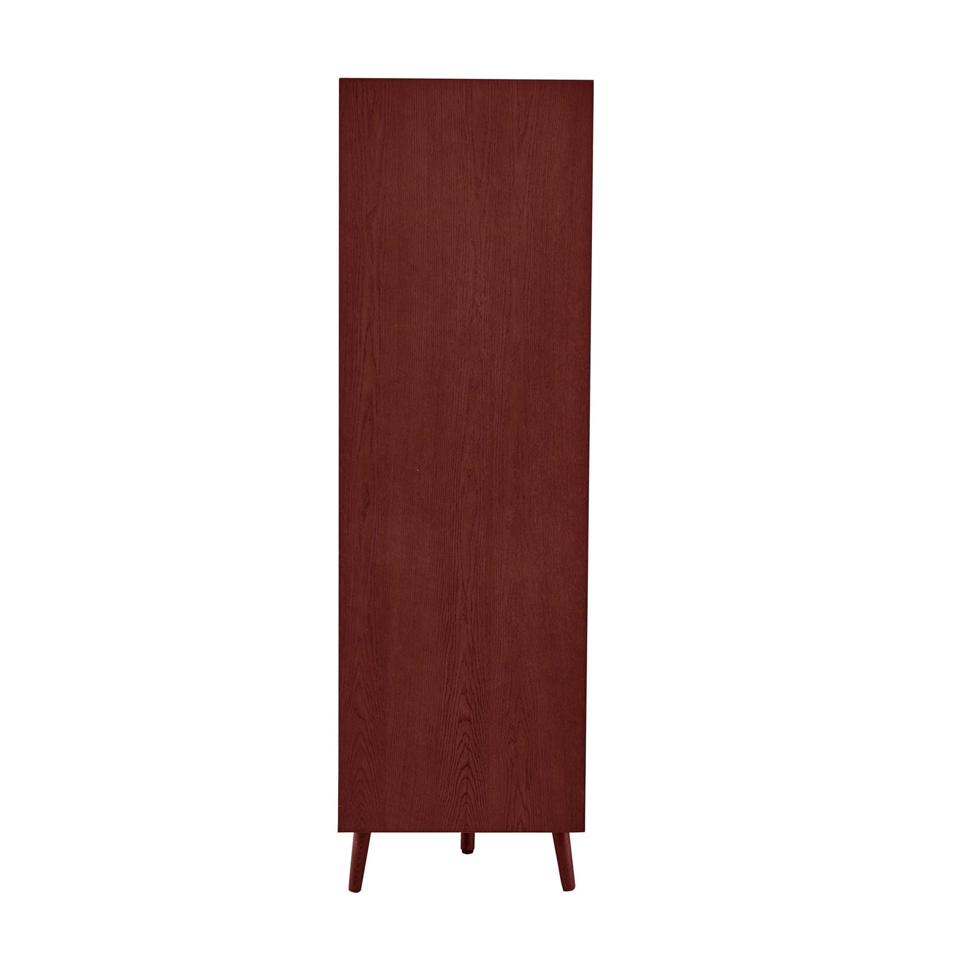 Heidi Oak 2 Door Wardrobe - Cherry Wood - DUSK