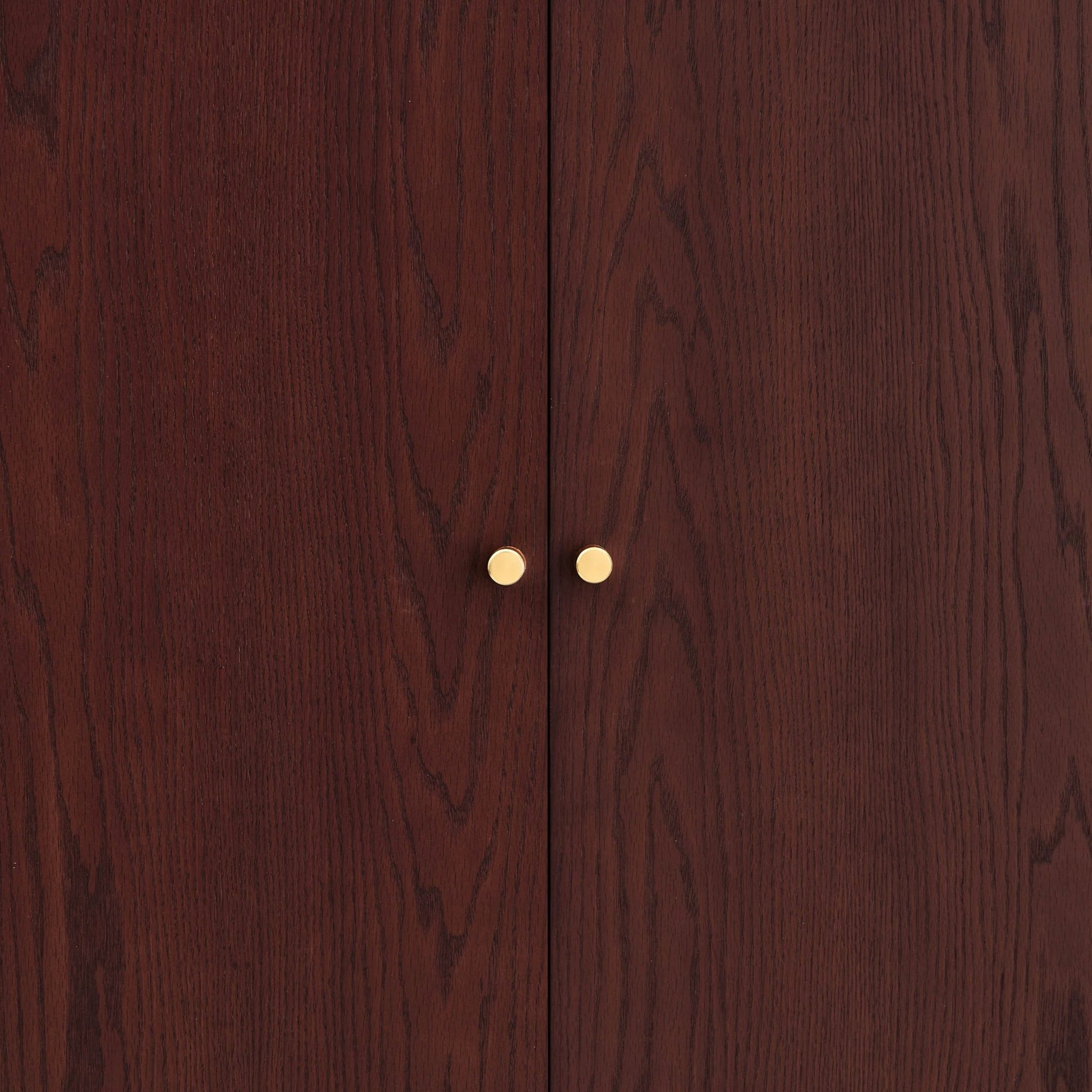 Heidi Oak 2 Door Wardrobe - Cherry Wood - DUSK