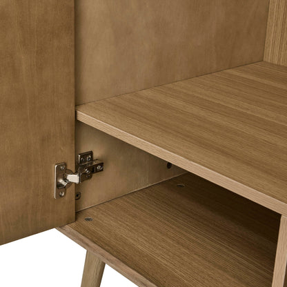 Heidi Oak 2 Door Wardrobe - Light Wood - DUSK