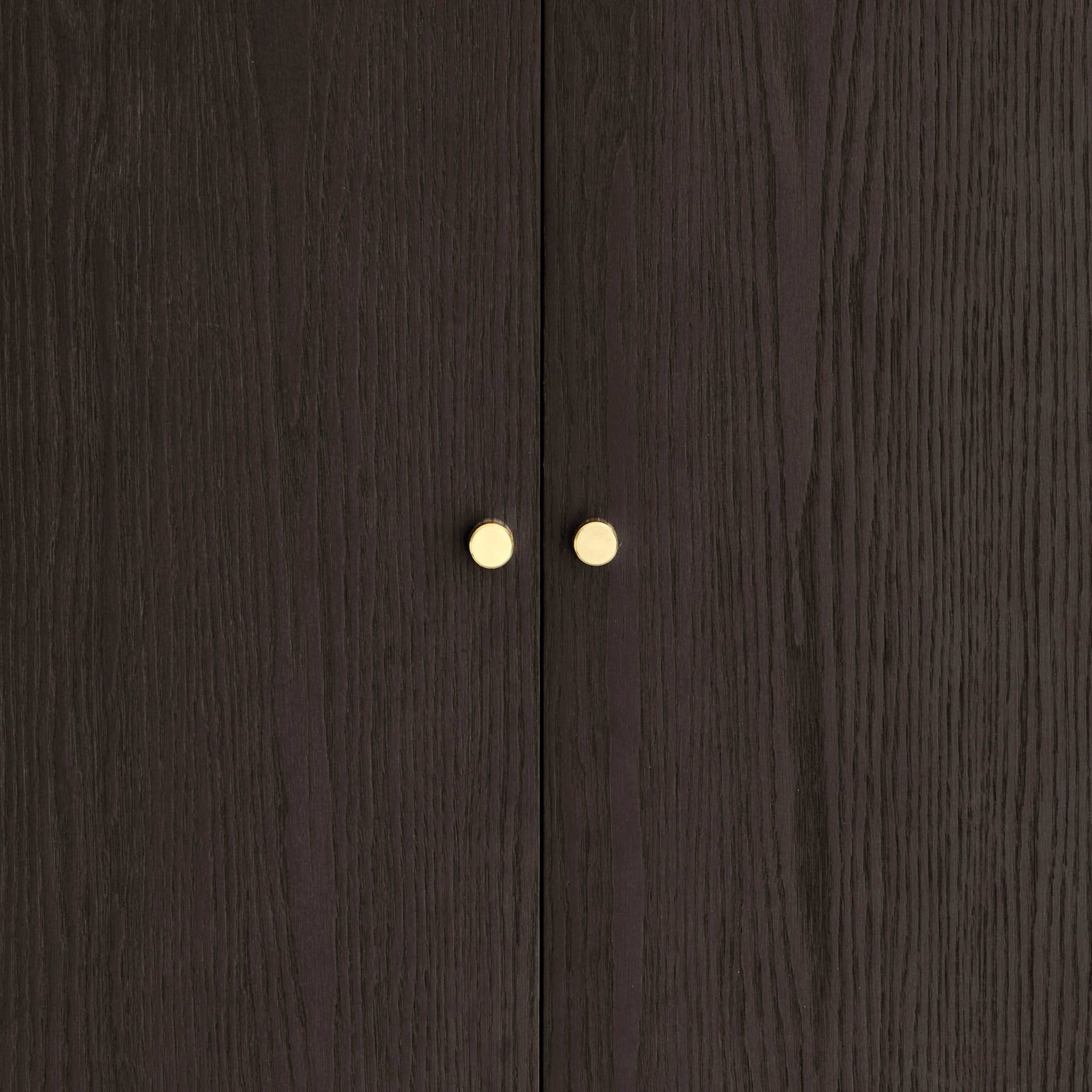 Heidi Oak 2 Door Wardrobe - Walnut - DUSK