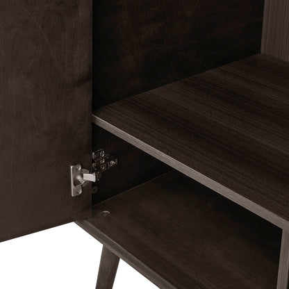 Heidi Oak 2 Door Wardrobe - Walnut - DUSK