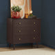 Heidi Oak 3 Drawer Chest - Walnut - DUSK