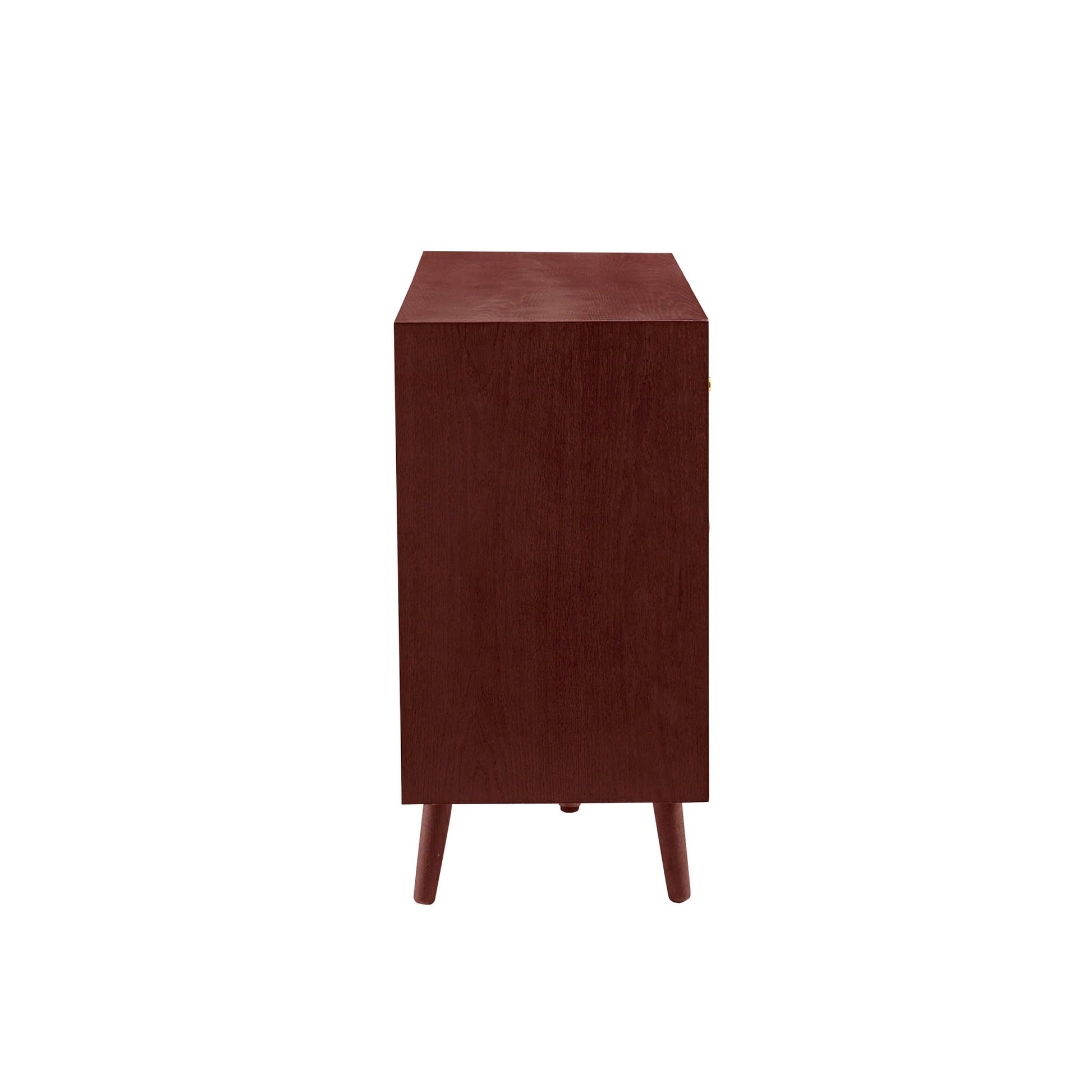 Heidi Oak 6 Drawer Chest - Cherry Wood - DUSK