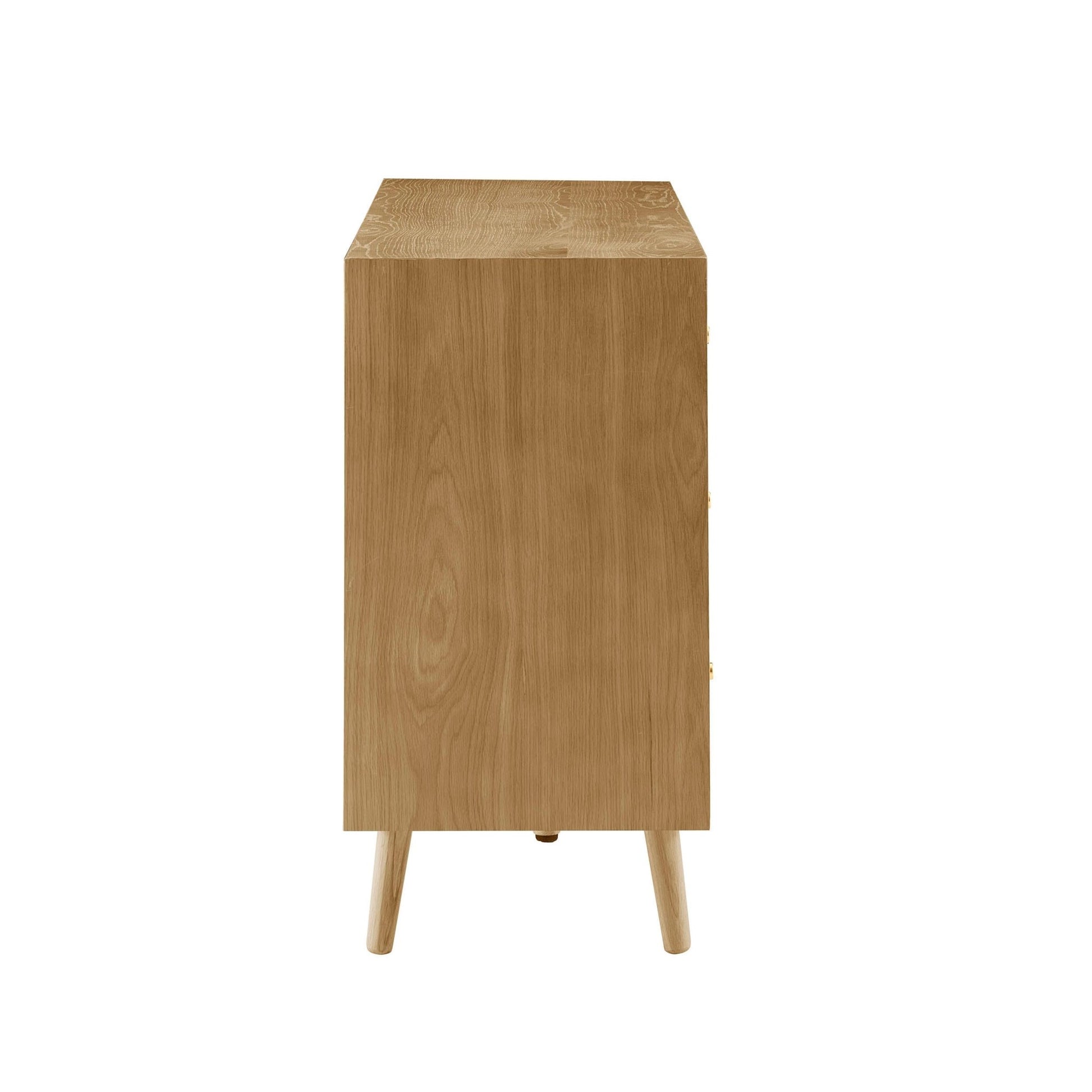 Heidi Oak 6 Drawer Chest - Light Wood - DUSK