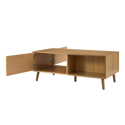 Heidi Oak Coffee Table - Light Wood - DUSK