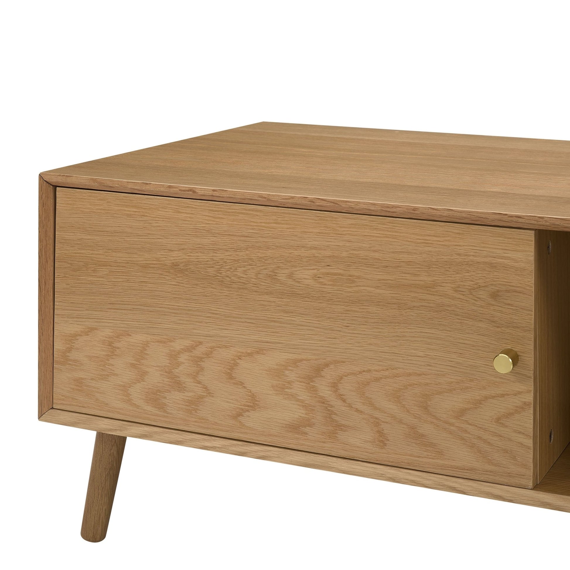 Heidi Oak Coffee Table - Light Wood - DUSK