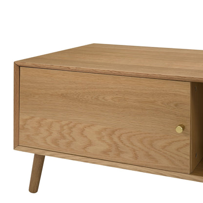 Heidi Oak Coffee Table - Light Wood - DUSK