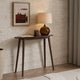 Heidi Oak Console Table - Walnut - DUSK