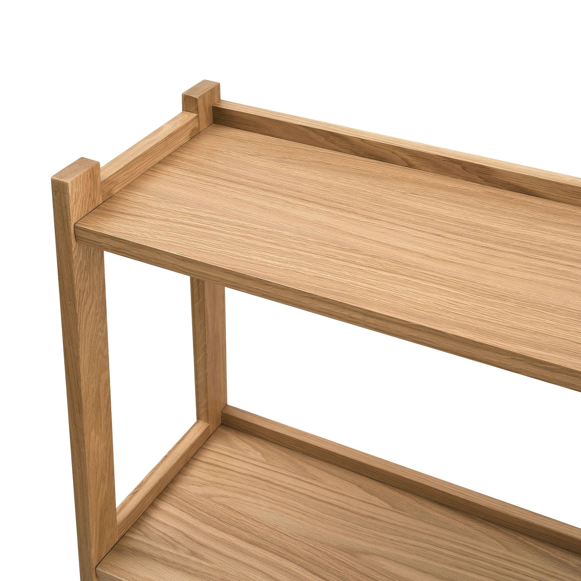 Heidi Oak Display Cabinet - Light Wood - DUSK