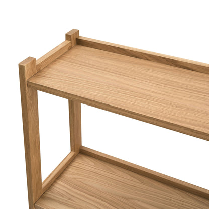 Heidi Oak Display Cabinet - Light Wood - DUSK