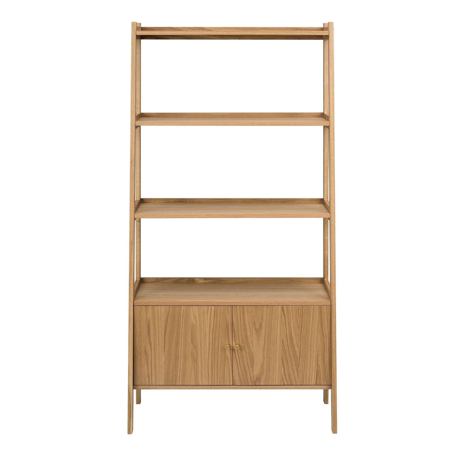 Heidi Oak Display Cabinet - Light Wood - DUSK