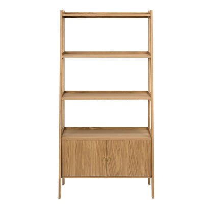 Heidi Oak Display Cabinet - Light Wood - DUSK