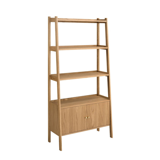 Heidi Oak Display Cabinet - Light Wood - DUSK
