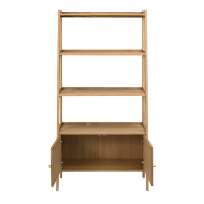 Heidi Oak Display Cabinet - Light Wood - DUSK