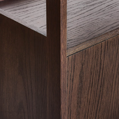 Heidi Oak Display Cabinet - Walnut - DUSK