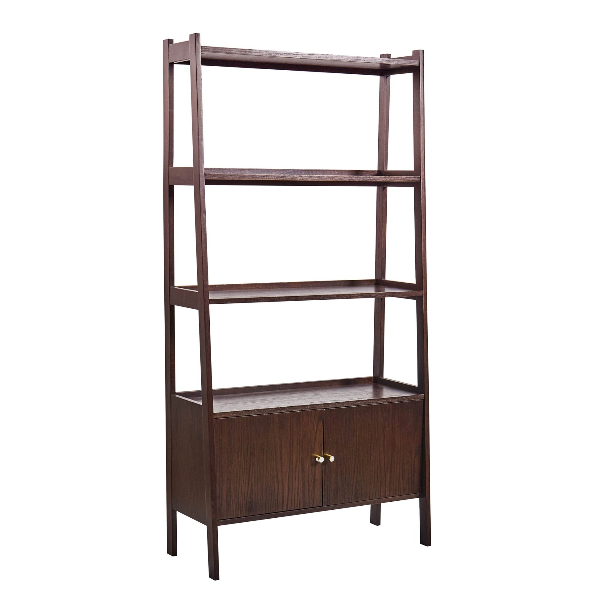 Heidi Oak Display Cabinet - Walnut - DUSK